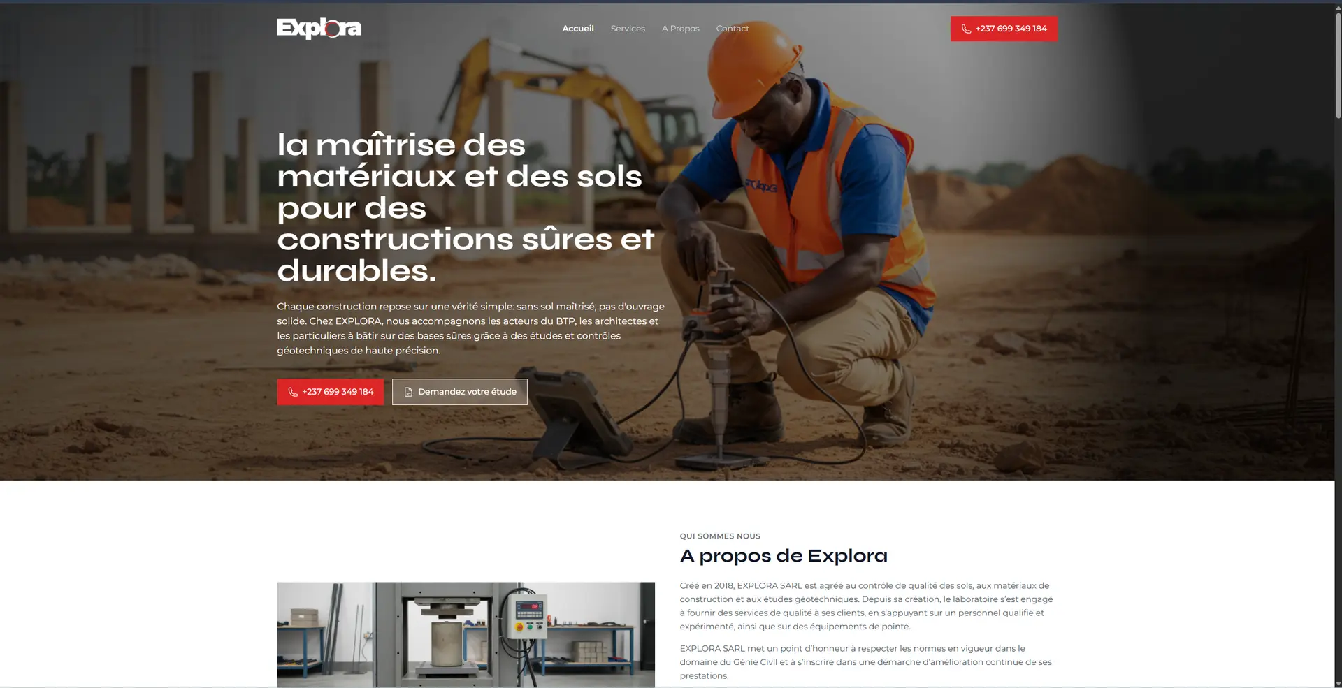 Image du projet Explora Sarl